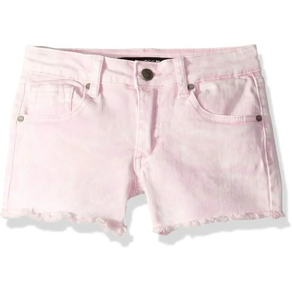JOE'S JEANS Girl's Mid Rise Stretch Twill Pink Shorts Denim 3t - Picture 1 of 2